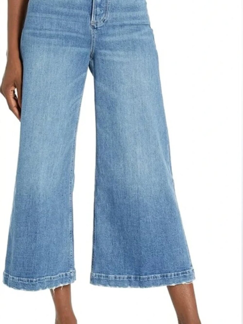 PAIGE Wide Leg LENNIE Crop Jean